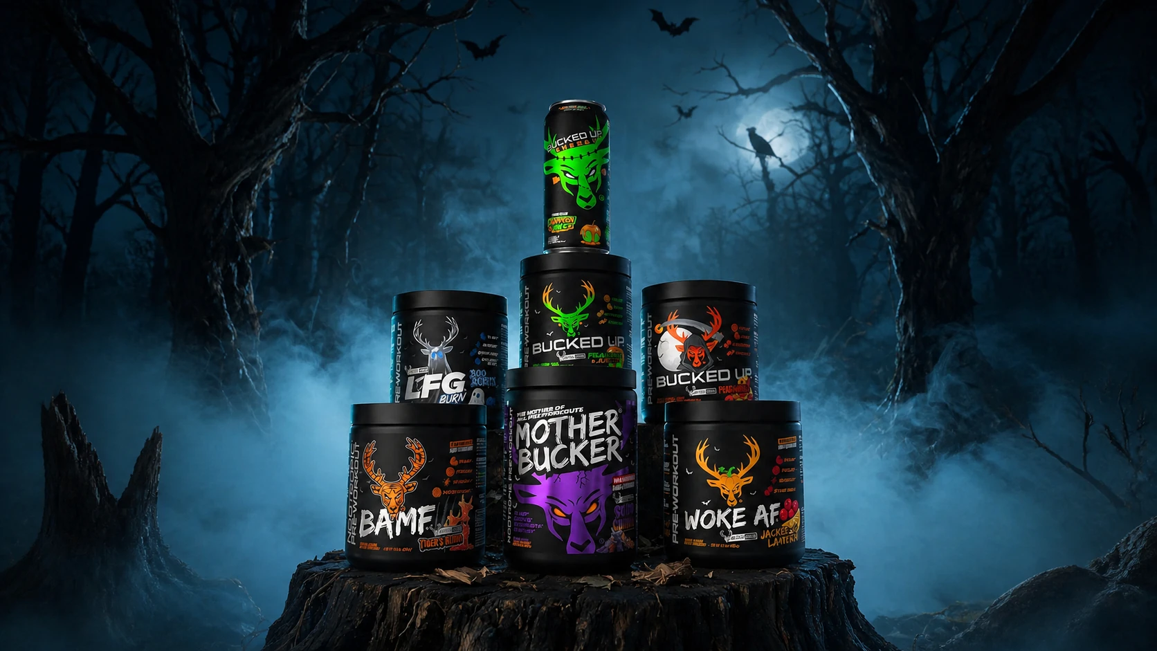 Bucked Up Turns Halloween Flavours Into a Full-Lineup Seasonal Push