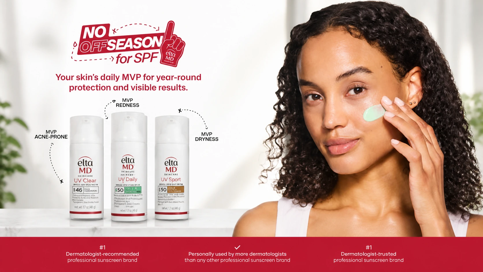 EltaMD Uses Football Season To Recast SPF As A Year-Round Habit