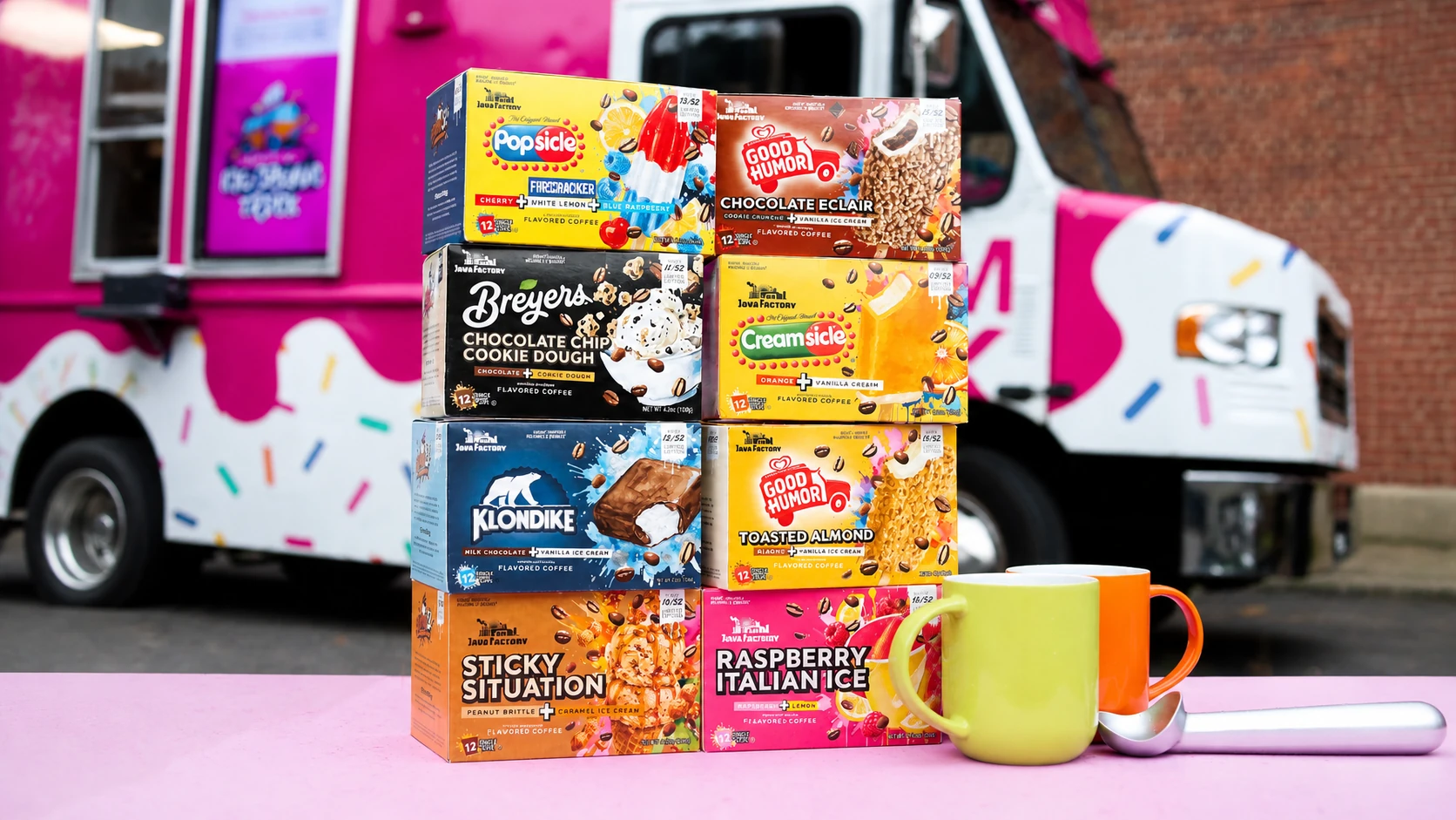 Java Factory Turns Ice Cream Nostalgia Into a Weekly Coffee Calendar