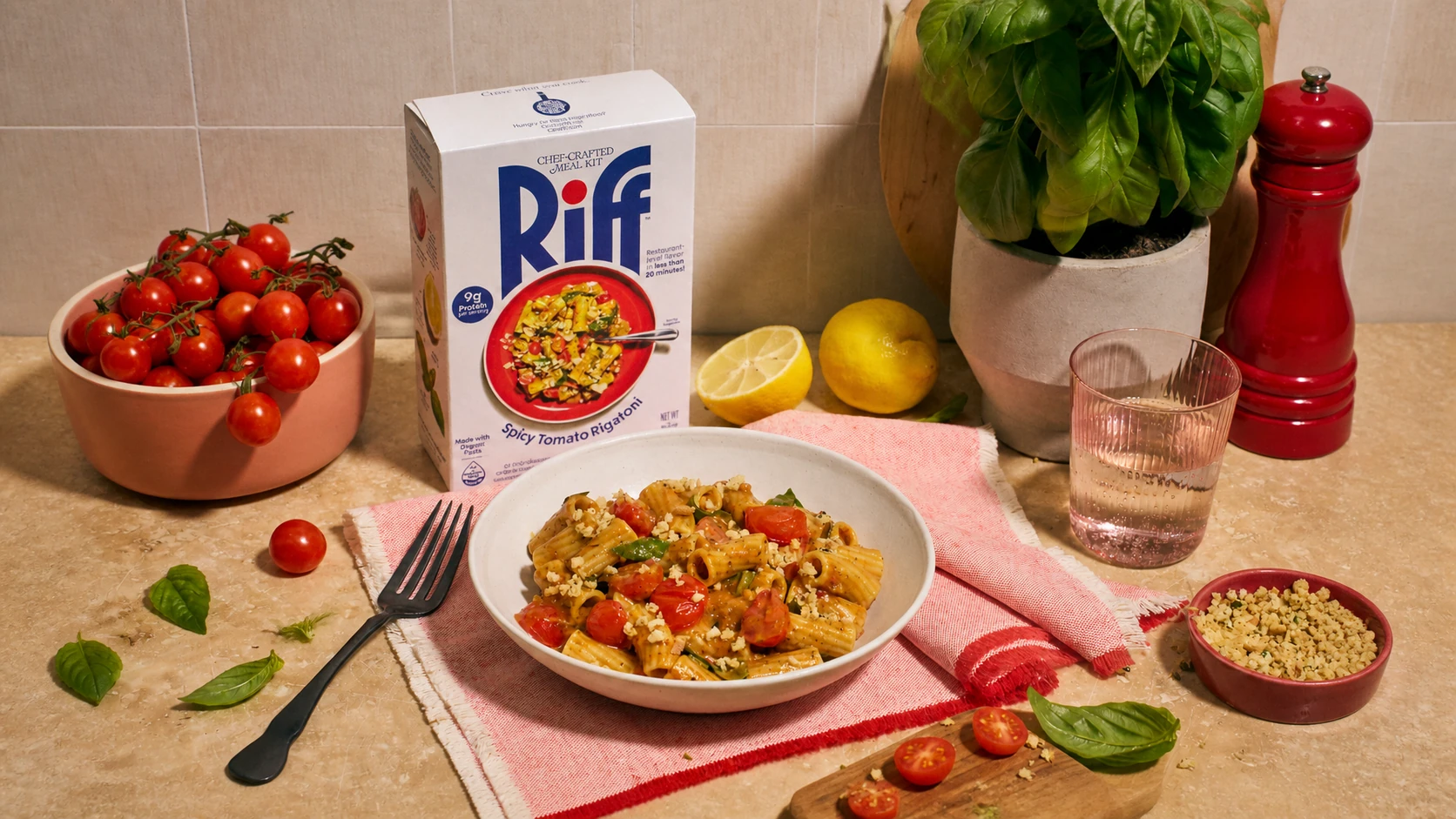 Riff Brings Chef-Crafted Flexibility To The Boxed Meal Aisle