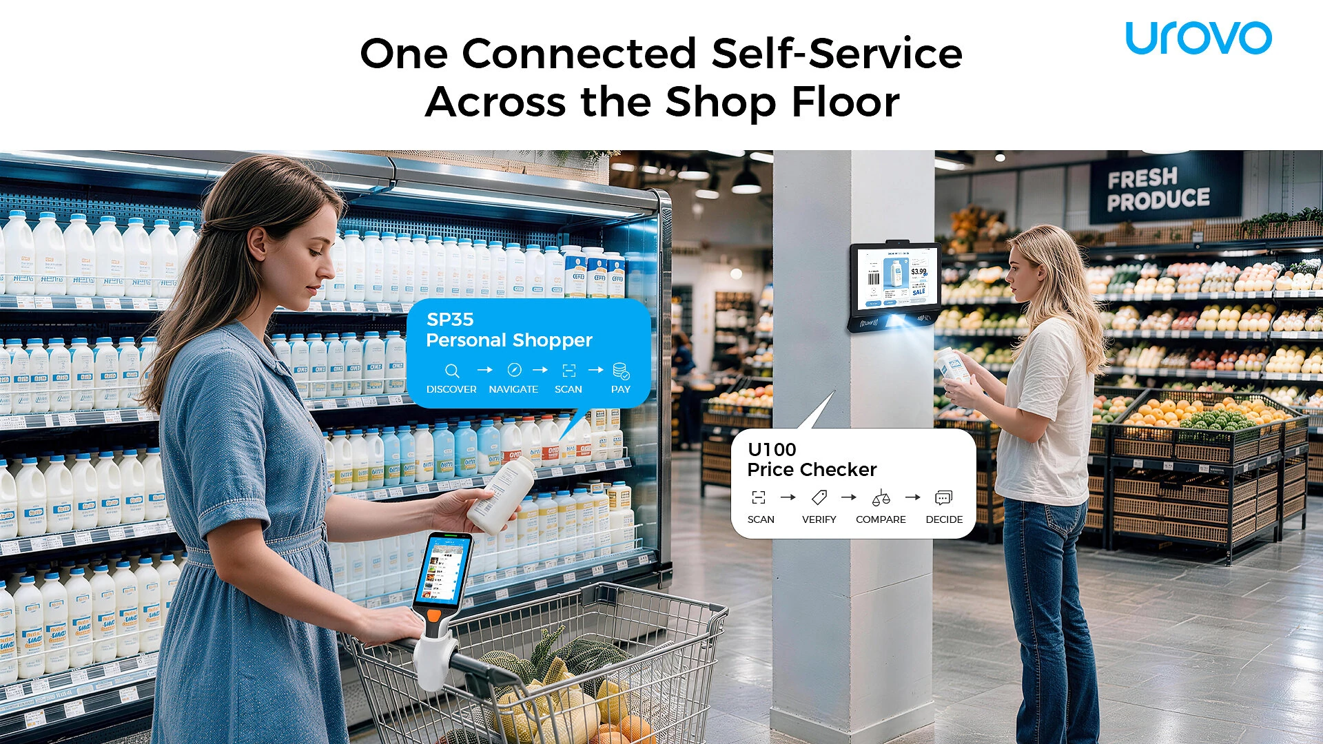 UROVO Brings Personal Shopping And Shelf Service Together In Retail Tech Push